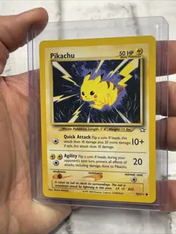 Pikachu 70/111 Neo Genesis Set Vintage Pokemon Card Vtg NM/MT Pokemon Nintendo - Image 2