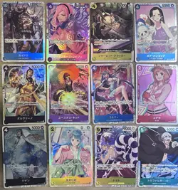 One Piece TCG Super Rare Lot of 12 Super Rare Cards One Piece Lot Japanese - Image 1