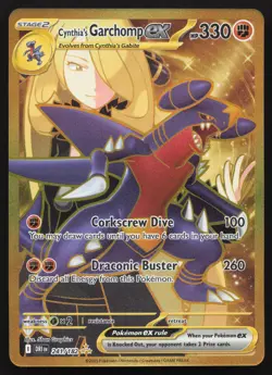 Cynthia's Garchomp ex #241 Destined Rivals Pokemon Card - Image 1