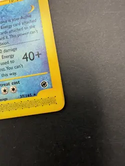 Blastoise 37/165 Non-Holo Rare LP Expedition E-Reader Card Pokemon TCG - Image 5