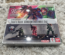 Gundam Card Game Starter Deck English Assemble Set Zeon's Rush New Sealed - Image 1