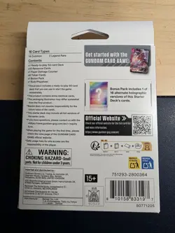 Gundam Card Game ST02 Zeon's Rush Starter Deck English Version Bandai - Image 2