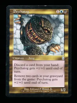 * * 1x Psychatog x1 * * Odyssey MTG LP Lightly Played - Image 1