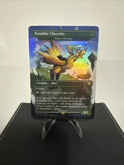 Paradise Chocobo - Birds of Paradise (Borderless) Commander: Final Fantasy Foil - Image 1