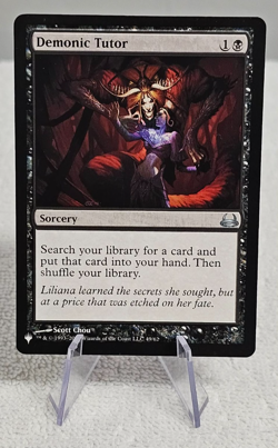 MTG Demonic Tutor (DVD) - The List Reprints (LIST) #49 - Magic the Gathering - Image 1