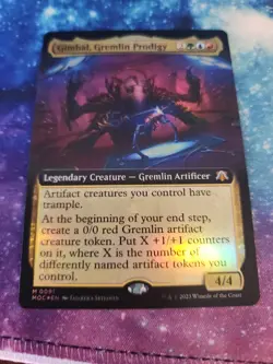 Gimbal, Gremlin Prodigy EXTENDED FOIL, March of the Machine, MTG MOC NM/M - Image 1