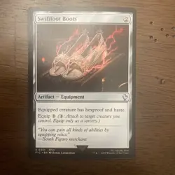 Swiftfoot Boots - 361 - FIC - NM - MTG Magic the Gathering Free Shipping - Image 1