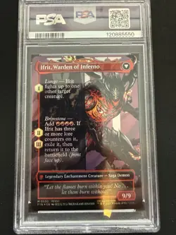 Clive, Ifrit's Dominant Borderless Surge Foil 0530 Final Fantasy Foil PSA 10 💎 - Image 2
