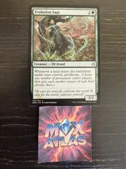 MTG - Magic the Gathering Evolution Sage (159/330) War of the Spark LP - Image 1