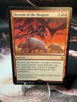 Descent of the Dragons DTK 133 Dragons of Tarkir Mythic MTG - Image 1