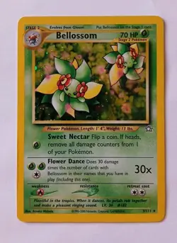 Vintage BELLOSSOM - 3/111 Neo Genesis Holo Pokemon Card 🌟 NM - Nishida 2000 - Image 1