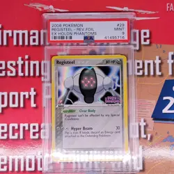 PSA 9 Pokemon EX Holon Phantoms Registeel Reverse Holo Rare 29/110 - Image 3