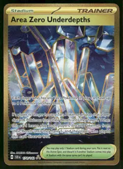 Area Zero Underdepths 174/142 Hyper Rare Holo NM Pokemon SV07: Stellar Crown - Image 1