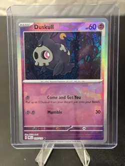 Pokemon Duskull Sv: Prismatic Evolutions Poke Ball Pattern Holo Common 035/131 - Image 1
