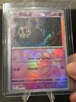 Pokemon Duskull Sv: Prismatic Evolutions Poke Ball Pattern Holo Common 035/131 - Image 3