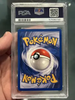 Pokemon TCG Moltres 12/62 HOLO WOTC Fossil Rare Holo PSA 7 - Image 2