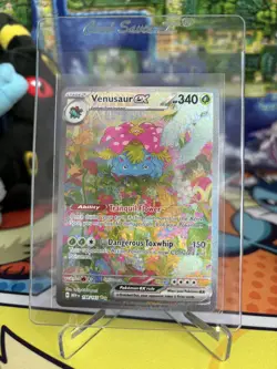 Venusaur 198/165 Scarlet & Violet 151 Special Illustration Rare NM Pokemon Tcg - Image 3