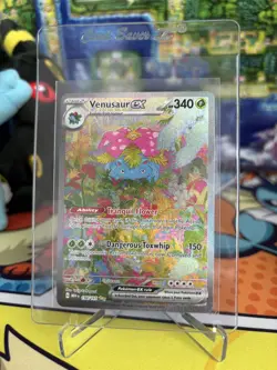 Venusaur 198/165 Scarlet & Violet 151 Special Illustration Rare NM Pokemon Tcg - Image 4