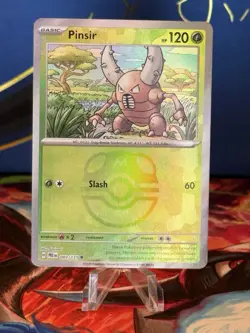 Pokemon TCG Pinsir (Master Ball) Prismatic Evolutions 003/131 NM - Image 1