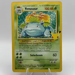 Venusaur 15/102 Celebrations: Classic Collection Holo NM Pokemon TCG - Image 1