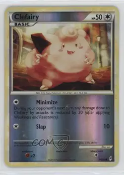 Clefairy Reverse Foil Pokemon HeartGold & SoulSilver Call of Legends #54 - Image 1