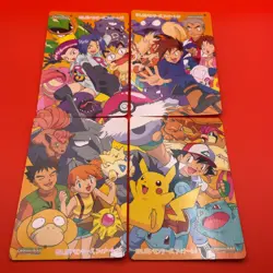 4set complete BANDAI TCG Pokemon anime Collection carddass Japan Nintendo F/S - Image 1