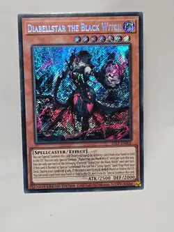 Diabellstar the Black Witch (ESR) 25LP-EN001 Limited Pack World Championship... - Image 1