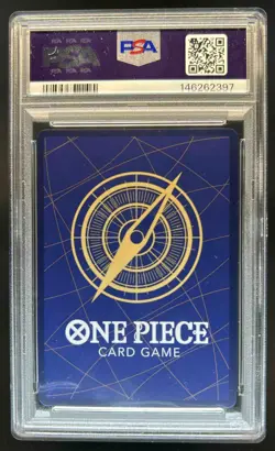 2026 One Piece Azure Seas Seven Dracule Mihawk Manga Alt Art #OP14-119 PSA 10 - Image 2