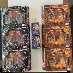 One Piece Illustration Box Volume 5 and 6 " 3 each" & 2 PACK Bundle "2" Lot of 8 - Image 1
