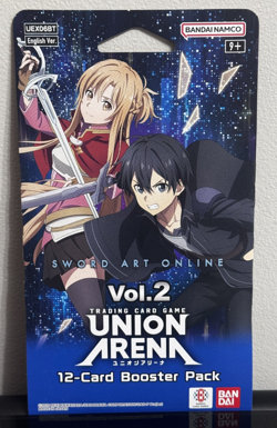 Union Arena Sword Art Online Vol.2 Sleeved Booster Pack (UEX06BT) SEALED NEW - Image 1