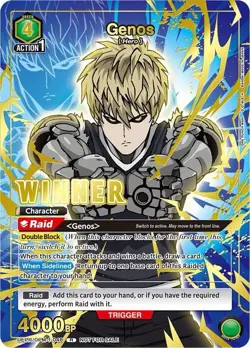 Genos Winner Foil - UEPR /OPM-1-048 NM - Union Arena - Image 1