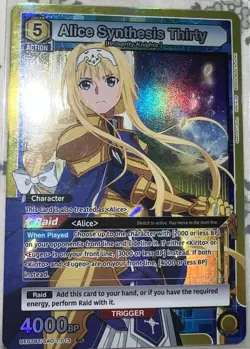 Alice Synthesis Thirty SR HOLO - Union Arena Sword Art Online UE07BT/SAO-1-013 - Image 1