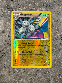 Pokemon TCG Cards Magneton 53/162 BREAKthrough Reverse Holo - Image 1