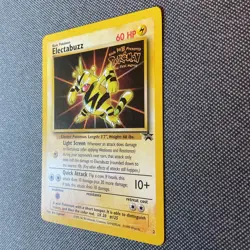 Pokemon TCG Electabuzz #2 Black Star Promo Card First Movie Edition - Image 2