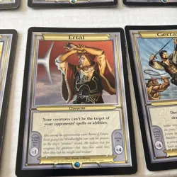 8- MTG Vanguard Magic the Gathering Oversize Cards Lot Karn, Mirri, Sisay, Etc.. - Image 4