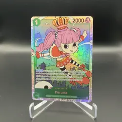 Perona OP12-034 English Legacy of the Master Foil Card NM - Image 1