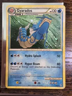 Pokemon TCG Gyarados Card Lot 7/95, 7/130 & 123/123 Holo Rare Cards: Ships free! - Image 4