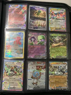 Binder Collection Lot of 360 Pokemon TCG Modern Full Art, EX, Holo, Jumbo Cards - Image 2
