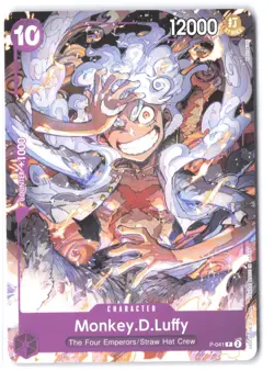 Monkey.D.Luffy (041) P-041 One Piece Promotion Cards NM - Image 1
