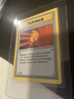 Pokemon TCG Super Potion 1st Edition Base Set, Shadowless Trainer Card 90/102 - Image 2