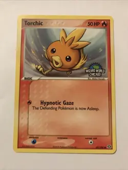 Pokemon Torchic 69/106 Wizard World Chicago 2005 Promo Card - Image 1