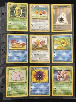 Pokemon Card Vintage Lot Of 27 Cards Base Set Jungle Fossil Moderately Played - Image 2