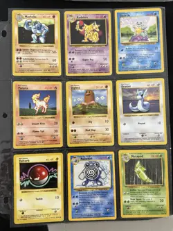 Pokemon Card Vintage Lot Of 27 Cards Base Set Jungle Fossil Moderately Played - Image 3