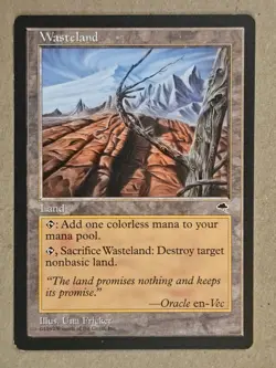 Wasteland - Tempest - Near Mint | MTG - Image 1