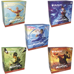 Avatar The Last Airbender Magic The Gathering Prerelease Box - Set of All 5 - Image 1