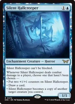 SILENT HALLCREEPER x4 mtg NM/NM- Duskmourn 4 Rare UNPLAYED - Image 1