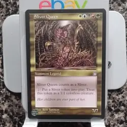 Magic: The Gathering Sliver Queen Stronghold Legendary Creature WUBRG Rare 7/7 - Image 1