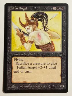 MTG - Fallen Angel - Legends - NM English Magic 1994 - Image 1