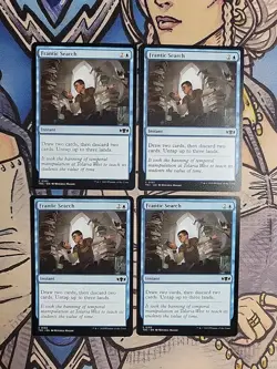 4x Frantic Search - NM/M TDC MTG Magic - Image 1