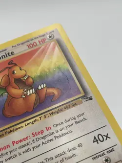 Dragonite 19/62 - Fossil - Non Holo Rare - Pokemon TCG - MP/HP - Image 4